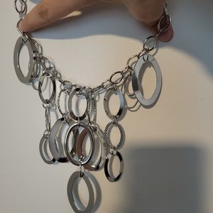 Paparazzi necklace and earrings